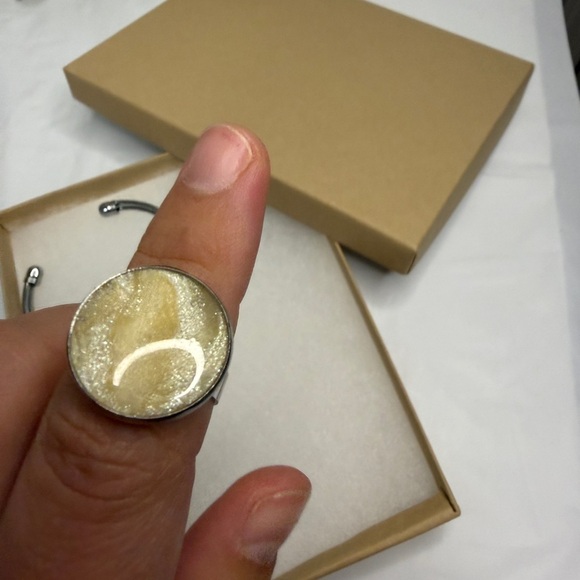 Handmade stainless steel and polymer clay set - Picture 4 of 7